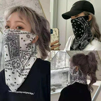 Women's Silk UV Protection Scarf for Summer Outdoor Use