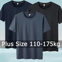 5XL 6XL 7XL T-shirt Men Plus Size Tees 110-175kg Quick Dry Breathable Fitness Running Round Neck Short Sleeve Oversized Tops - Buy online at  Vibe In Cart.