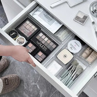 Transparent Plastic Storage Organizers Set for Drawers