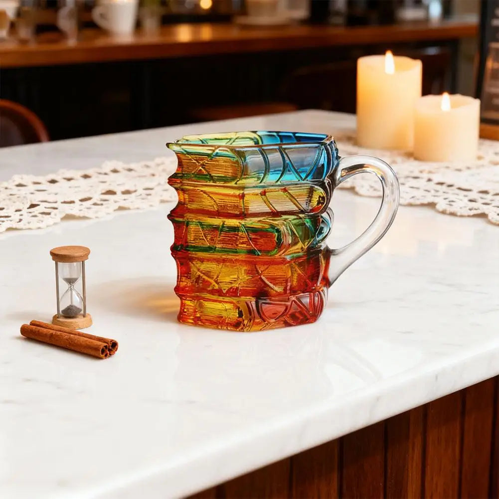 350ML Unique Book-Shaped Glass Mug Coffee & Tea Cup Creative Gift For Book Lovers Double Duty Drinkware & Decor - Buy online at  Vibe In Cart.