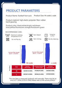 1Pair Knee Over Football Leg Guards Socks Breathable Comfort Calf Long Sock Adult Children Soccer Sports Shin Guards Leg Covers - Buy online at  Vibe In Cart.