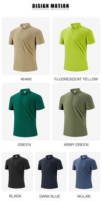 SBWL High quality gym new light fast dry elastic high quality outdoor sports golf running sports POLO shirt fashion casual shirt - Buy online at  Vibe In Cart.