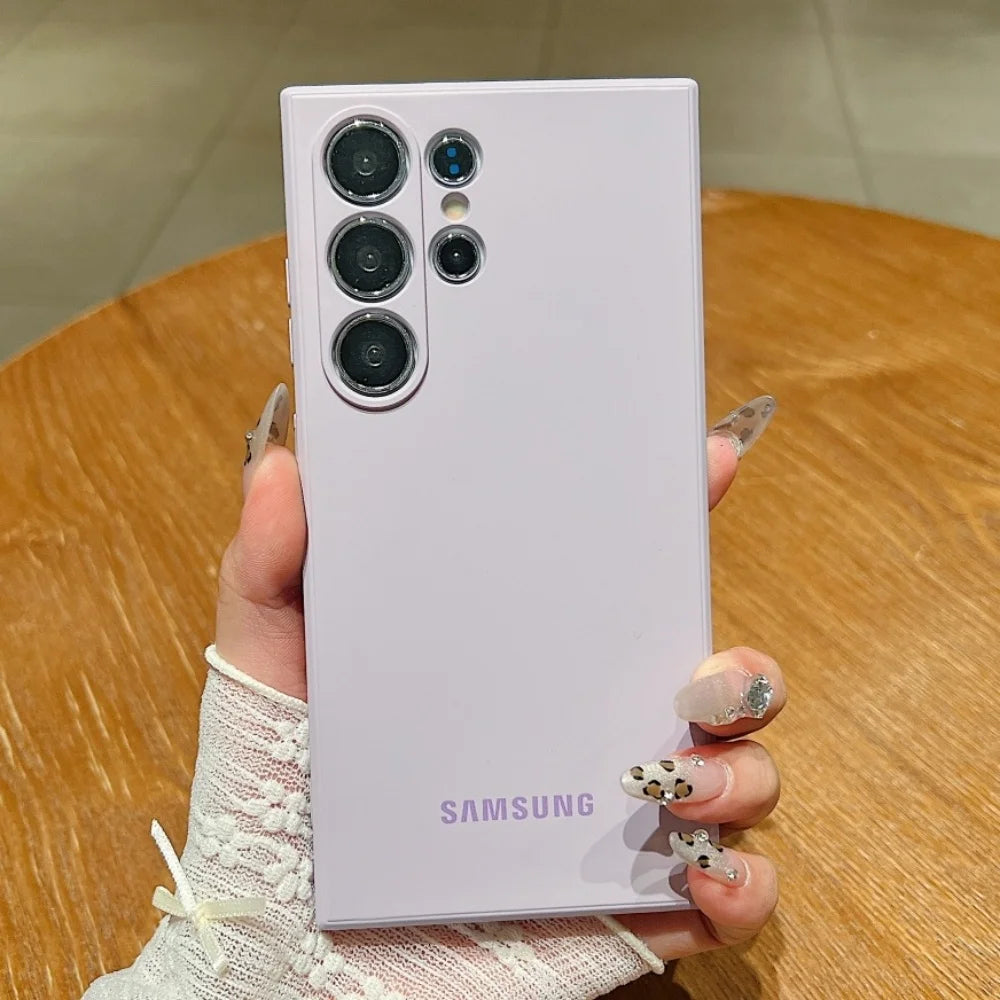 Liquid Silicone Shockproof Soft Protective Phone Case With Camera Protection