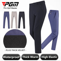 PGM Winter Golf Pants for Men Fleece Warm Work Business Casual Pants Male Waterproof Stretch Long Trousers Ball Sweatpant - Buy online at  Vibe In Cart.