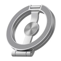 Universal Double Sided Magnetic Phone Ring Holder with Folding Stand
