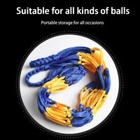 Net Soccer Volleyball Drawstring Ball Storage Bag Youth Football Self Trainer Nylon Bold Storage Bag Football Accessories - Buy online at  Vibe In Cart.