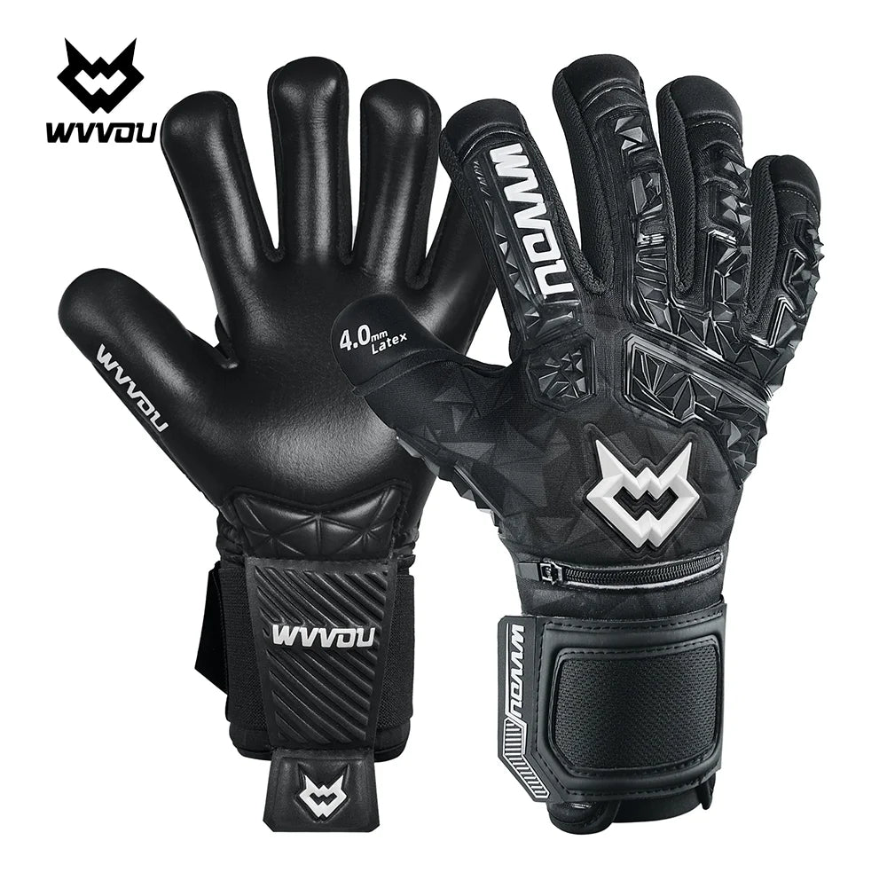 WVVOU Soccer Goalie Gloves for Adults and Youth, High Performance Goalkeeper Gloves with 5 Detachable Finger Saves - Buy online at  Vibe In Cart.