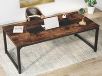 Tribesigns Modern Computer Desk 70.8 inch Large Executive Office Desk Study Writing Desk Workstation Computer Table - Buy online at  Vibe In Cart.