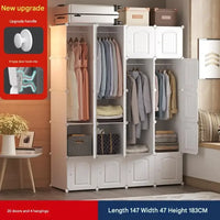 Modern Minimalist Closet Nordic Makeup Cube Jewelry Simple Portable Display Door Shelves Wardrobe Fabric Armario Hotel Furniture - Buy online at  Vibe In Cart.