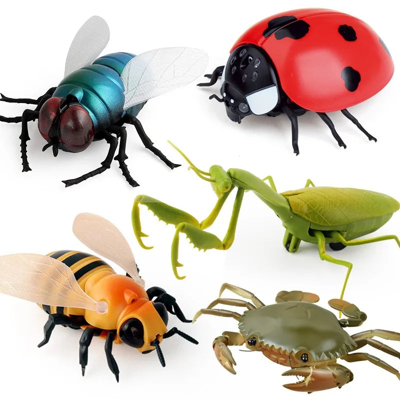 Remote Control Robotic Insect Prank Toy for Ages 6 and Up