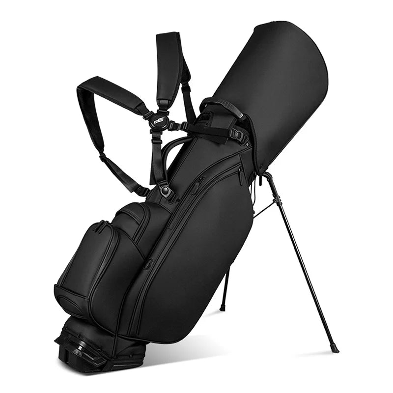 PLAYEAGLE Golf Stand Bag with Stand Lightweight Golf Bag for Men Multifunction PU Leather Golf Rack Bag - Buy online at  Vibe In Cart.