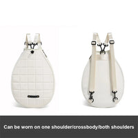 Tennis Racket Carrying Bag Waterproof Portable Badminton Racquet Bag Zipper Closure Tennis Racquet Crossbody Bag for Women Men - Buy online at  Vibe In Cart.