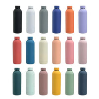 Double Wall Stainless Steel Insulated Tumbler Customizable Thermos Water Bottle with Vacuum Sealed Lid for Hot And Cold Beverage - Buy online at  Vibe In Cart.