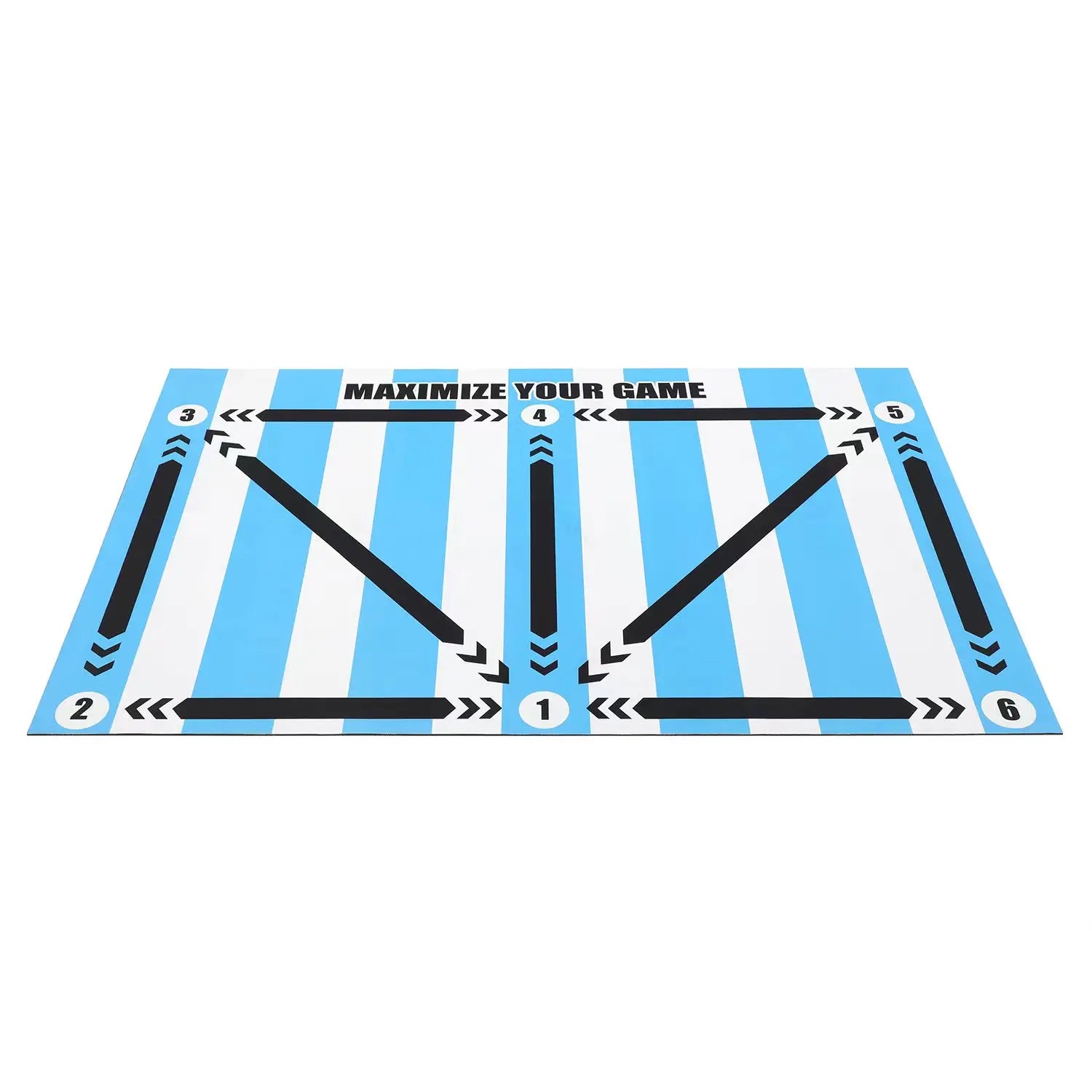 Thick Soccer Training Mat 60x90cm Durable Non-Slip Foldable for Indoor Outdoor