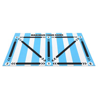 Thick Soccer Training Mat 60x90cm Durable Non-Slip Foldable for Indoor Outdoor