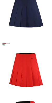 PGM Golf Women Skirt High Waist Pleated Skirt Solid Color A-lined Sports Skorts Ladies Slim Fold Training Culotte Golf Apparel - Buy online at  Vibe In Cart.