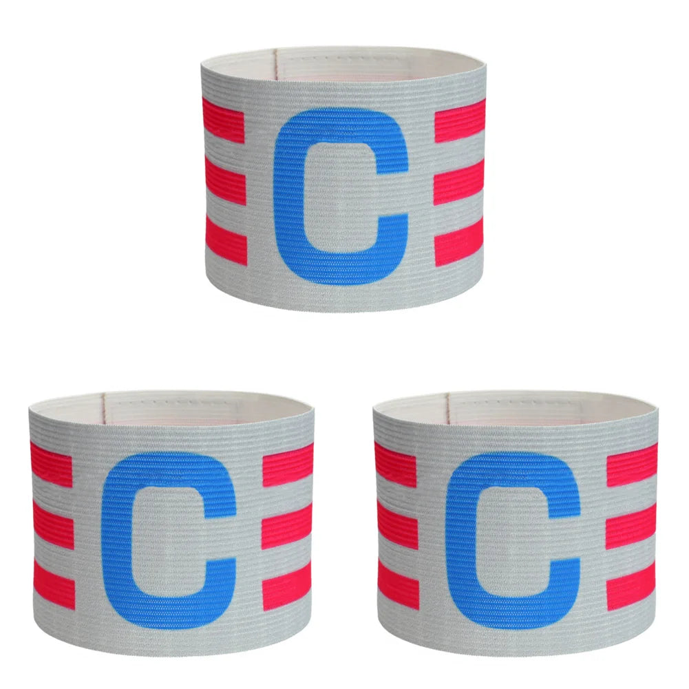 Soccer Captain Armband Adjustable for Kids and Adults 1-5 Pieces