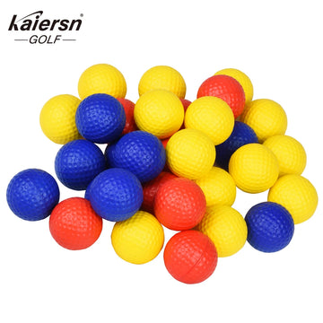 10Pcs Soft PU Foam Golf Practice Balls - Sponge Elastic Indoor/Outdoor Training Golf Balls for Beginners & Professionals - Buy online at  Vibe In Cart.