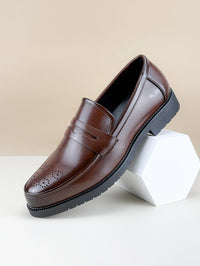 Men's Formal Leather Shoes British Style Oxford Loafers Round Toe Breathable Non-Slip Business Dress Wedding Office Casual Shos - Buy online at  Vibe In Cart.