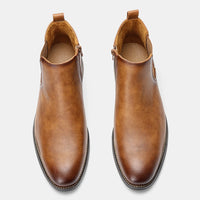 Size 7~13 Men Chelsea Boots  Ankle Boots soft leather Men Boots - Buy online at  Vibe In Cart.