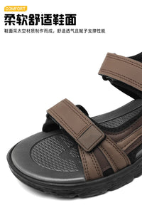 Men's Waterproof Sports Sandals for Hiking and Beach Open Toe Adjustable