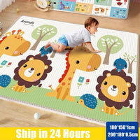 5 sizes to choose Baby Crawling Play Mats Non-toxic High-quality EPE Baby Activity Gym Carpet Baby Game Children's Safety Rug - Buy online at  Vibe In Cart.