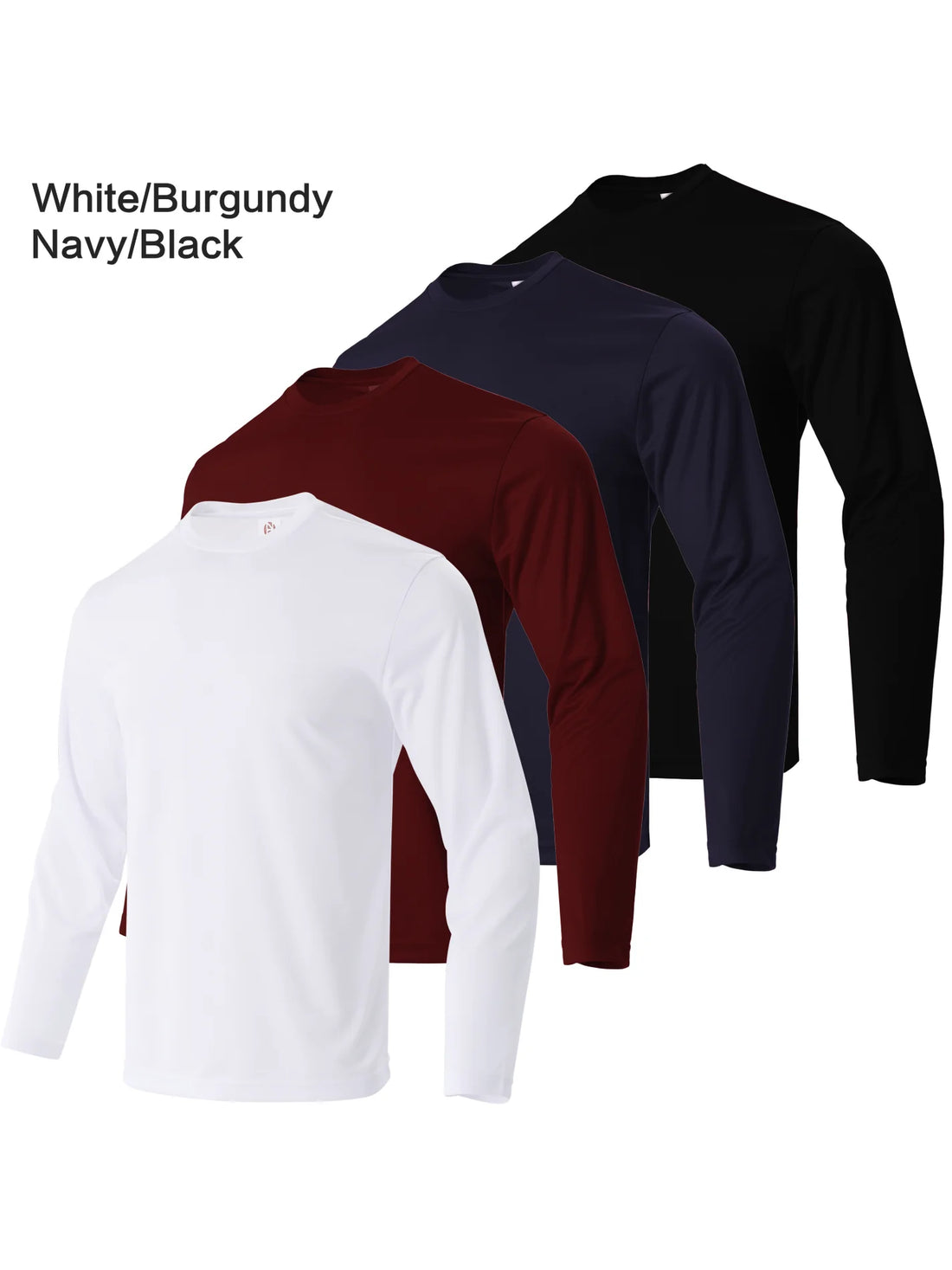 4-piece men's quick drying sports and fitness T-shirt long sleeved sports and running T-shirt - Buy online at  Vibe In Cart.
