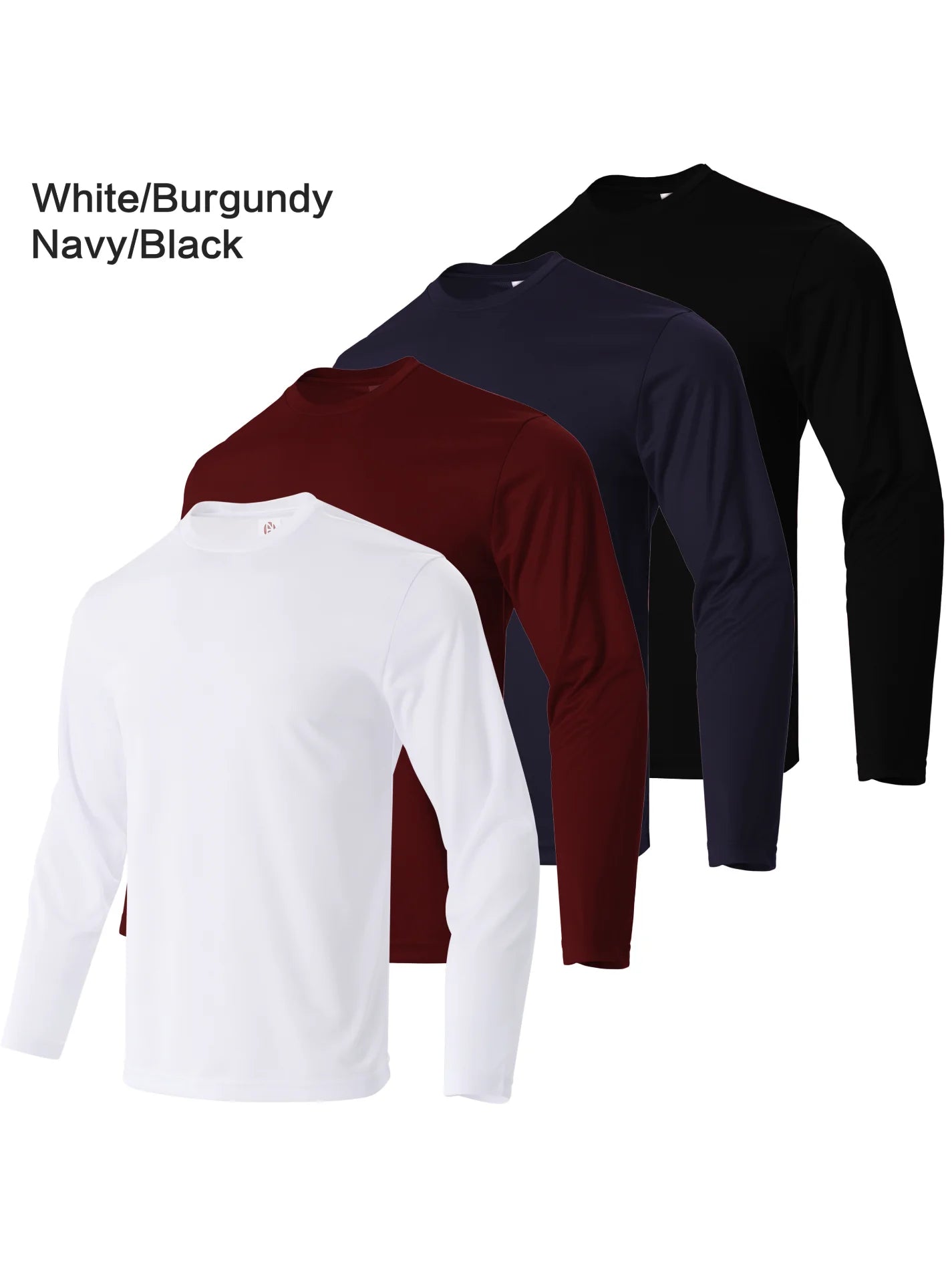 4-piece men's quick drying sports and fitness T-shirt long sleeved sports and running T-shirt - Buy online at  Vibe In Cart.