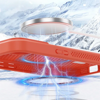 Magnetic Half-Wrapped Plastic Phone Case with Anti-Scratch Protection