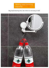 Wall Mirror Folding Arm Extend Bathroom Mirror Without Drill Swivel Bathroom Mirror Suction Arm Double Side Cosmetic Makeup - Buy online at  Vibe In Cart.