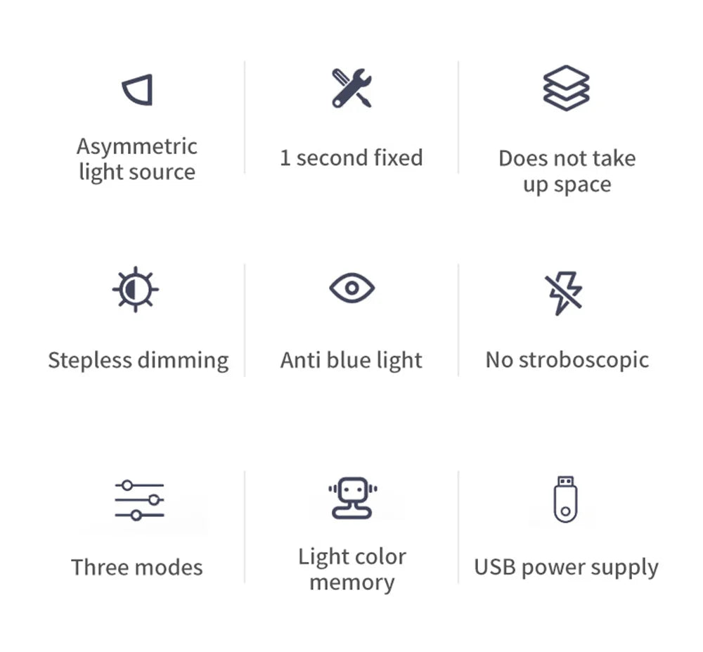 USB Stepless Dimming Screen Hanging Lights Curved Screen Monitor Light Bar RGB Background Atmosphere Desk Lamp Monitor Light Bar - Buy online at  Vibe In Cart.