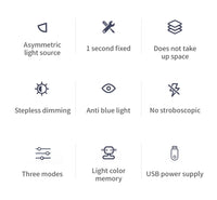 USB Stepless Dimming Screen Hanging Lights Curved Screen Monitor Light Bar RGB Background Atmosphere Desk Lamp Monitor Light Bar - Buy online at  Vibe In Cart.