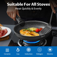 Induction Cookware Set 13 Pieces, Nonstick Pots and Pans Set with Removable Handles, for All Hobs, Stackable Design for RV - Buy online at  Vibe In Cart.