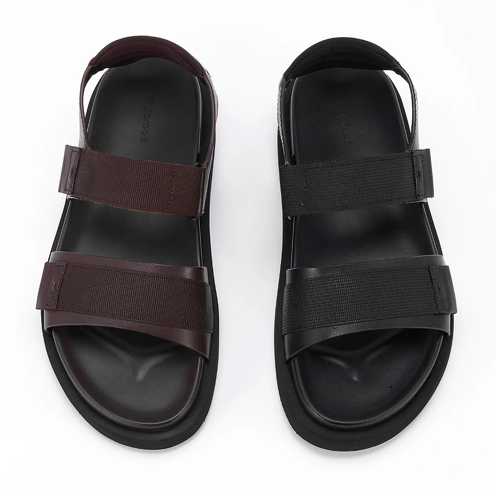 New Arrival Genuine Leather Sandals Non-slip Slippers Top Layer Cowhide Vamp Comfortable Mens Casual Shoes - Buy online at  Vibe In Cart.