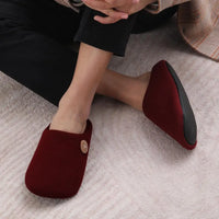 Smile Pop Men Flat Slippers Indoor Cozy Home Men Slippers Winter Casual Slippers Soft Antiskid Slippers Outdoor Fashion Shoes - Buy online at  Vibe In Cart.