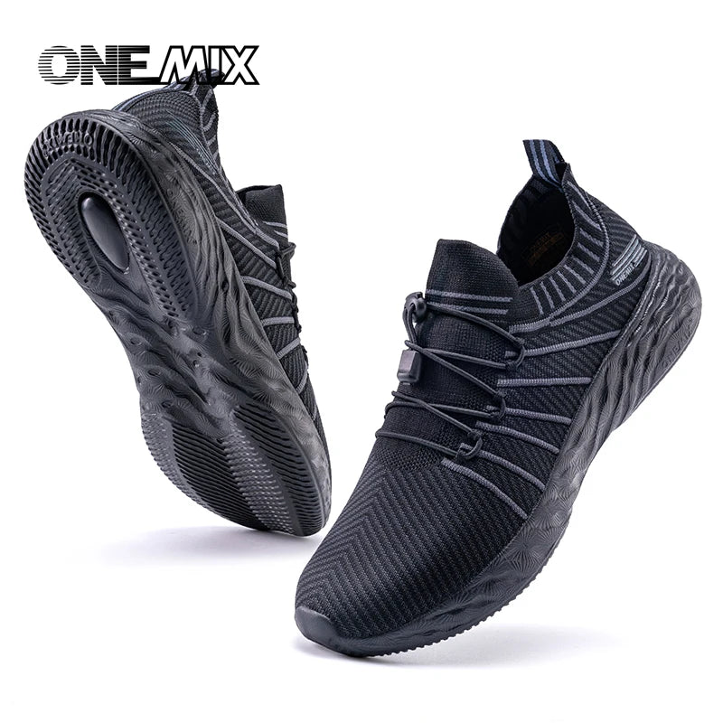 ONEMIX Waterproof Running Shoes for Men Breathable Light Women Training Walking Sneakers Outdoor Trekking Slip-on Sports Shoes - Buy online at  Vibe In Cart.