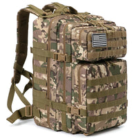 Outdoor Tactical Backpack for Men 45L Polyester with Molle