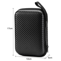 Portable Hard EVA Zipper Storage Case for Electronics
