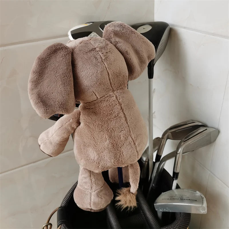 Plush Headcover for Golf Fairway Woods and Right Handed Clubs