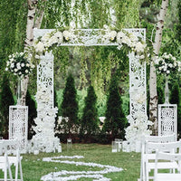 65cm Wedding Arch Flowers White Rose Decorative Floral Swag for Lintel Artificia Centerpieces for Door Window Home Decoration - Buy online at  Vibe In Cart.