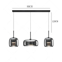 Assembly Required Dimmable Cord Pendant Lights for Living Room