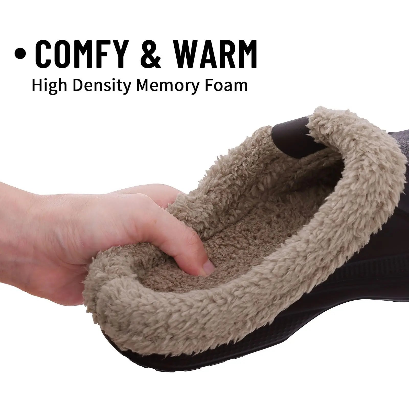Kidmi Classic Fur Shoes For Men Women Lined Clogs Waterproof Shoes Winter Fuzzy Slippers for Women Men Indoor and Outdoor Shoes - Buy online at  Vibe In Cart.
