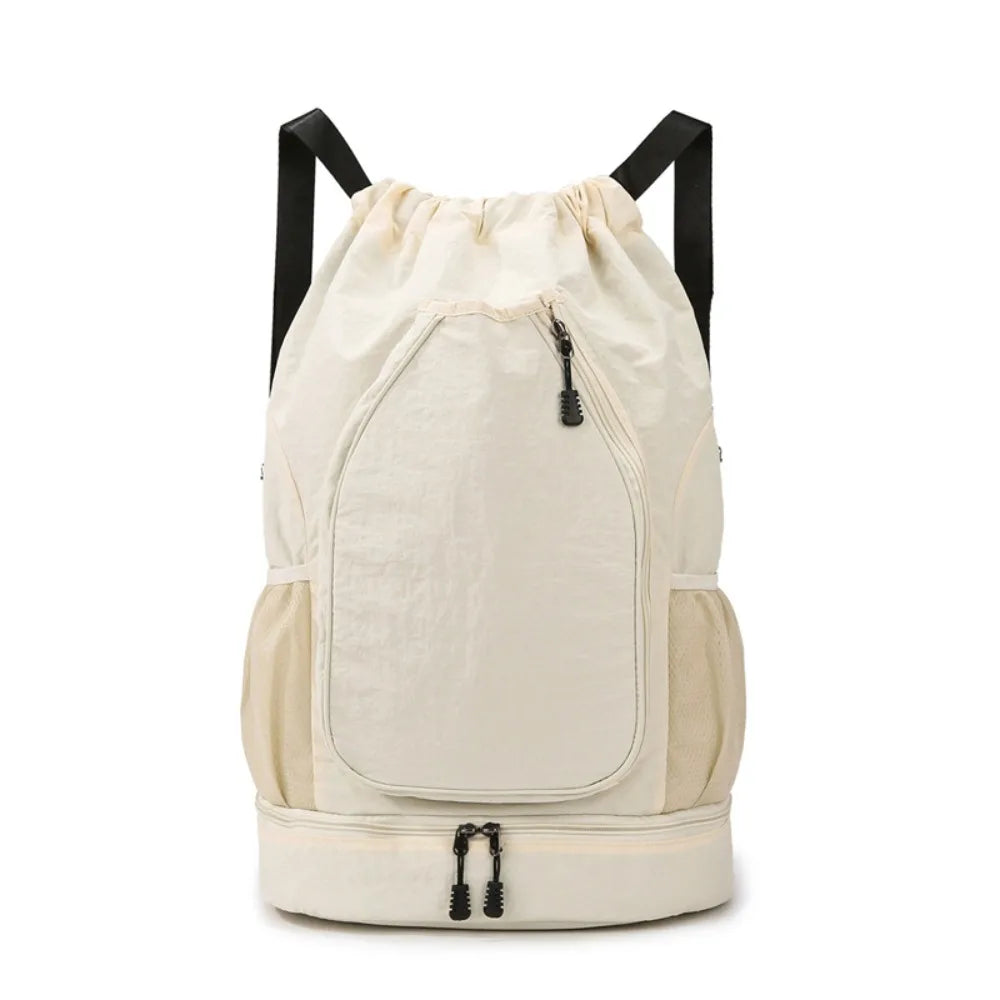 Large Tennis Racket Backpack with Shoes Pocket and Adjustable Strap