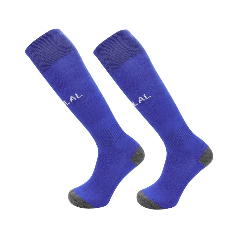 Knee High Polyester Soccer Socks for Unisex Adults and Kids