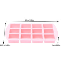 12Cavity Square Silicone Molds For DIY Brownie Bites Fudges Cakes Candy Jelly Bakeware For Kids Baking Decorating Mold - Buy online at  Vibe In Cart.