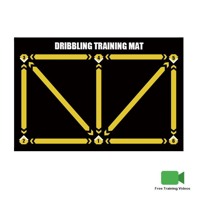 Durable non-slip football training mat Foldable carpet dribbling football training mat children's football indoor equipment - Buy online at  Vibe In Cart.