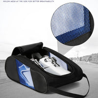 Portable Mini Nylon Golf Shoe Bag with Ball Holder