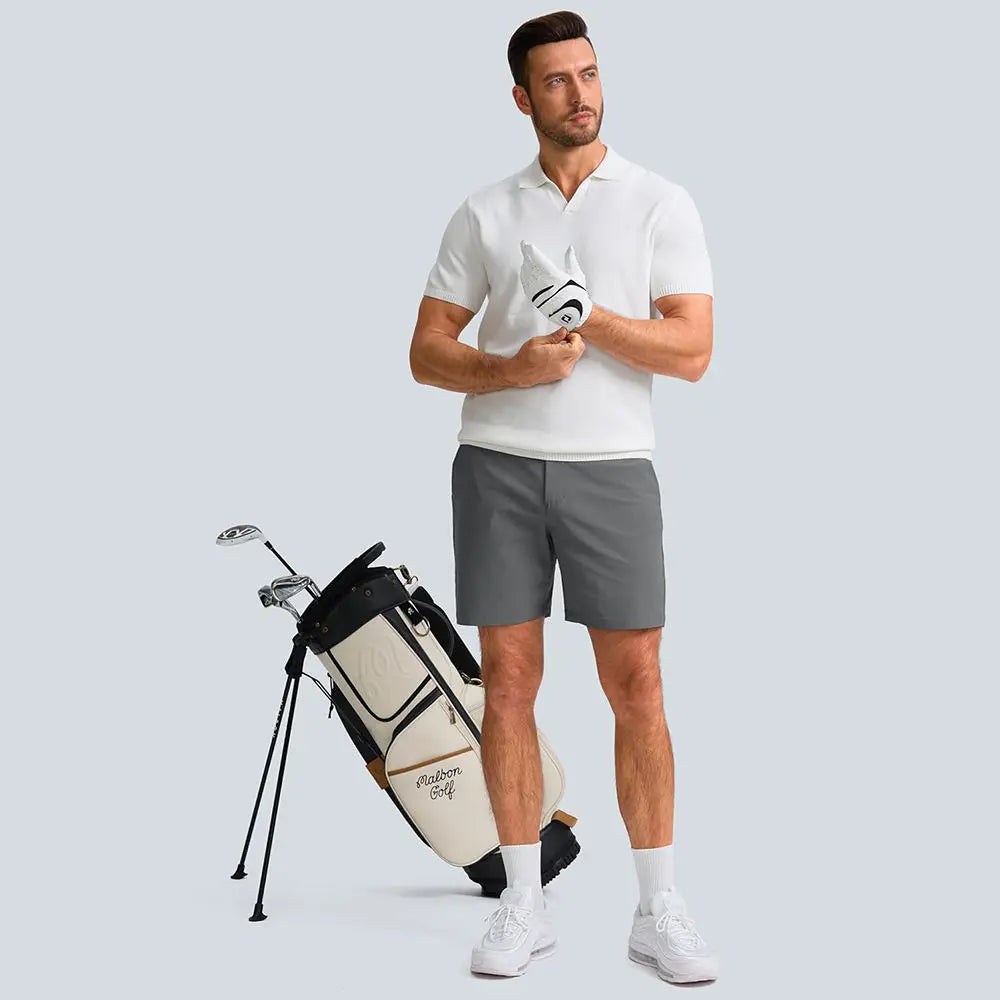 Solid Color Men's Multi-Pocket Cargo Shorts Men's Summer Loose Outdoor Casual Golf Sports Running Pants - Buy online at  Vibe In Cart.