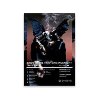 Unframed Retro Rapper Album Cover Canvas Wall Art Print