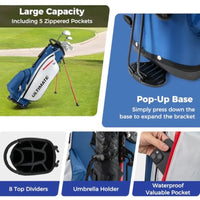 Complete Golf Club Set for Men 12 14 PCS Right Hand Golf Clubs Set with 1 Driver 3 Fairway 4 Hybrid 6 7 8 9 P Irons Putter Head - Buy online at  Vibe In Cart.